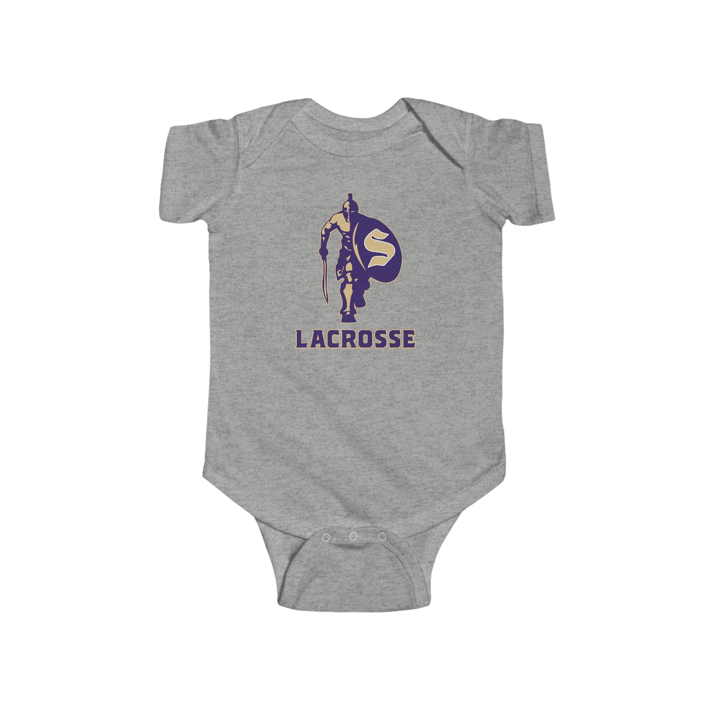 Infant Sumner Spartans Lacrosse Rabbit Skins Onesie