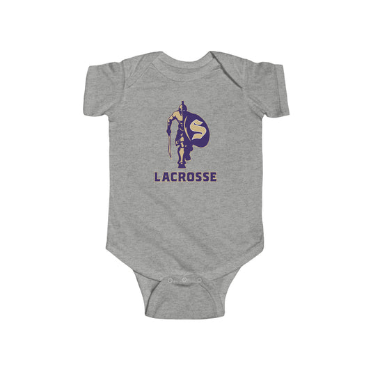 Infant Sumner Spartans Lacrosse Rabbit Skins Onesie