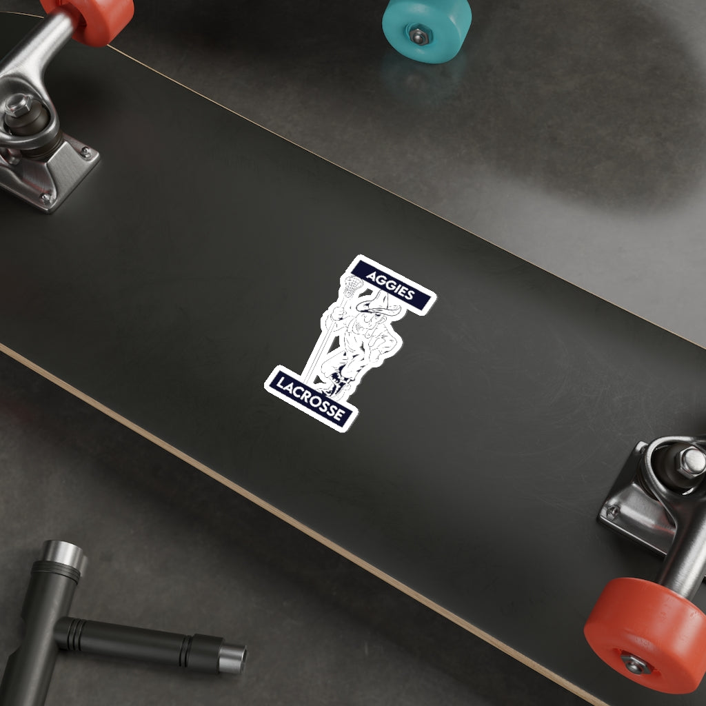 Aggies Lacrosse Die-Cut Sticker