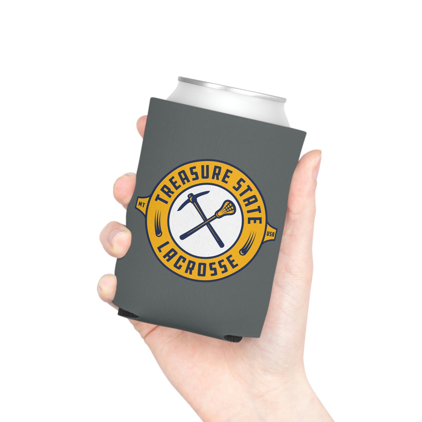 Treasure State Lacrosse Can Cooler 3-pack