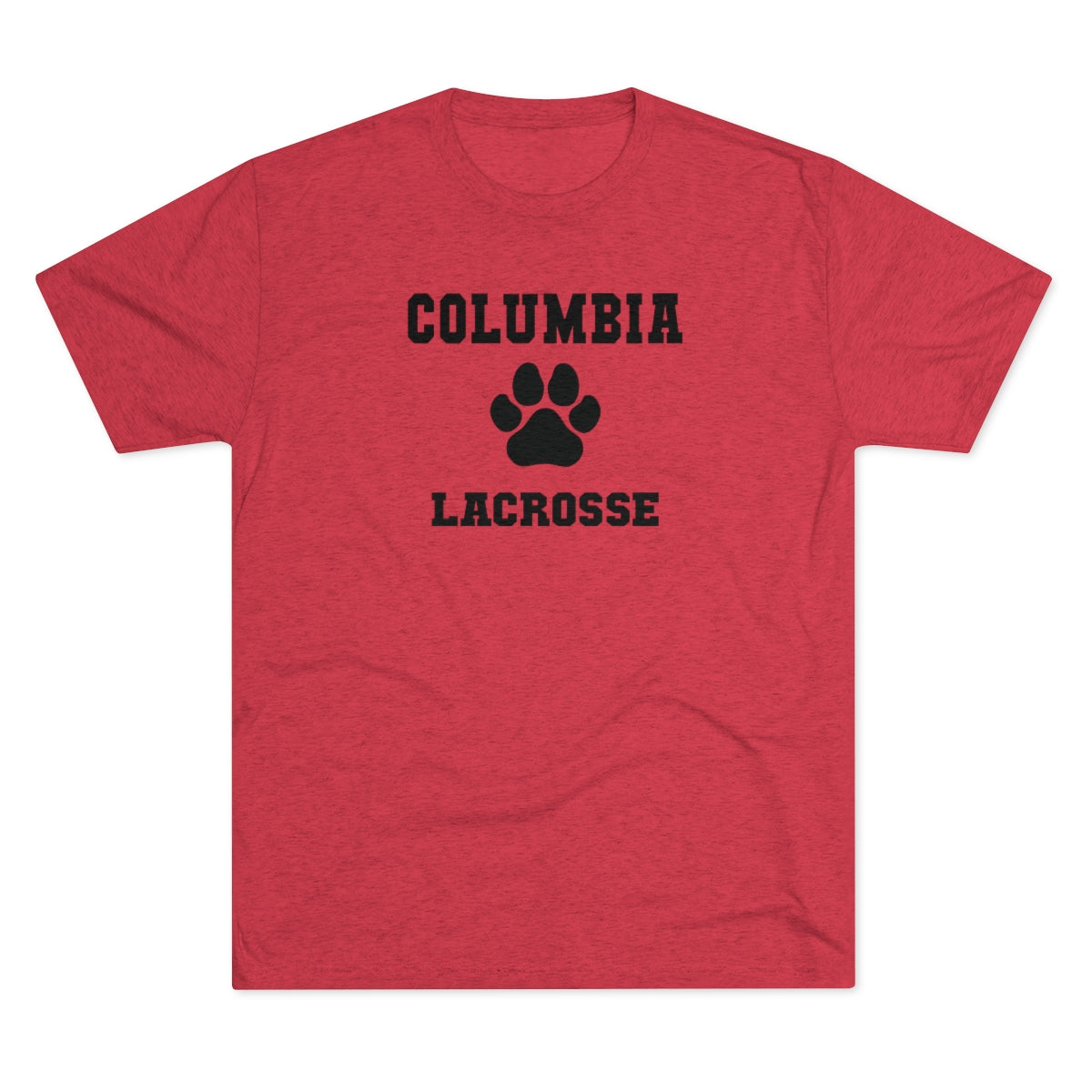 Adult CHS Lacrosse Next Level Tri-Blend Crew Tee