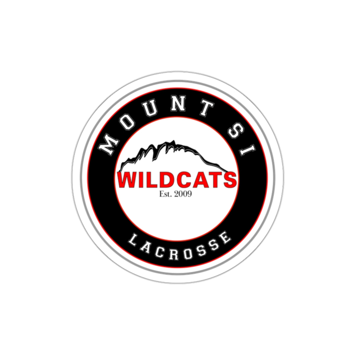 Mount Si Lacrosse Die-Cut Stickers