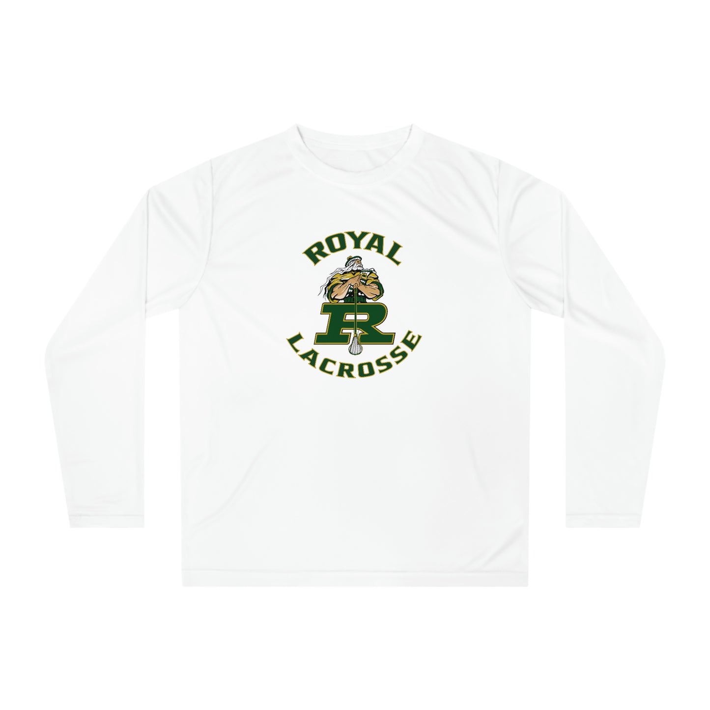 Adult Royal HS Lacrosse Team 365 Performance Long Sleeve Shirt