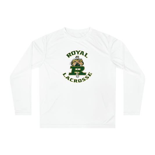 Adult Royal HS Lacrosse Team 365 Performance Long Sleeve Shirt