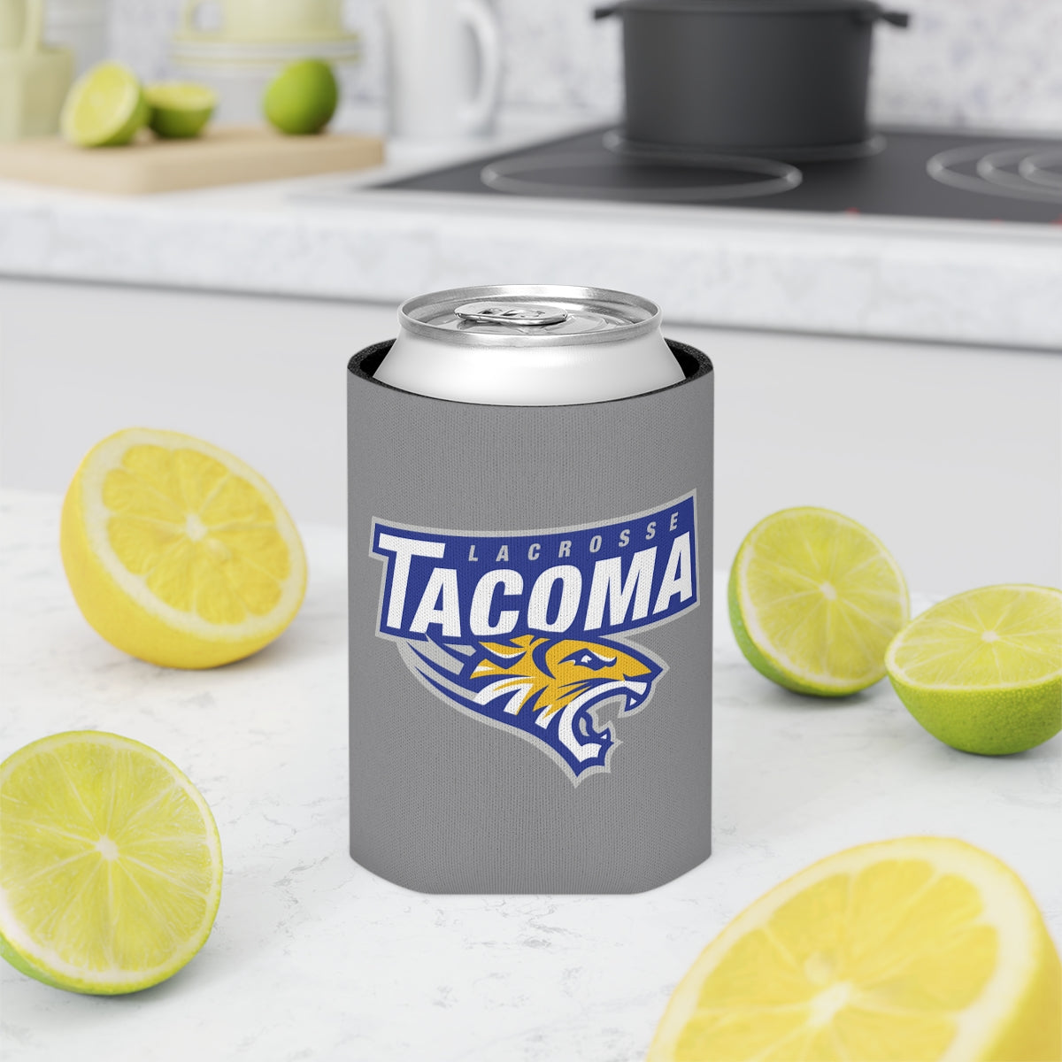 Tacoma Tigers Lacrosse Can Cooler 3-pack