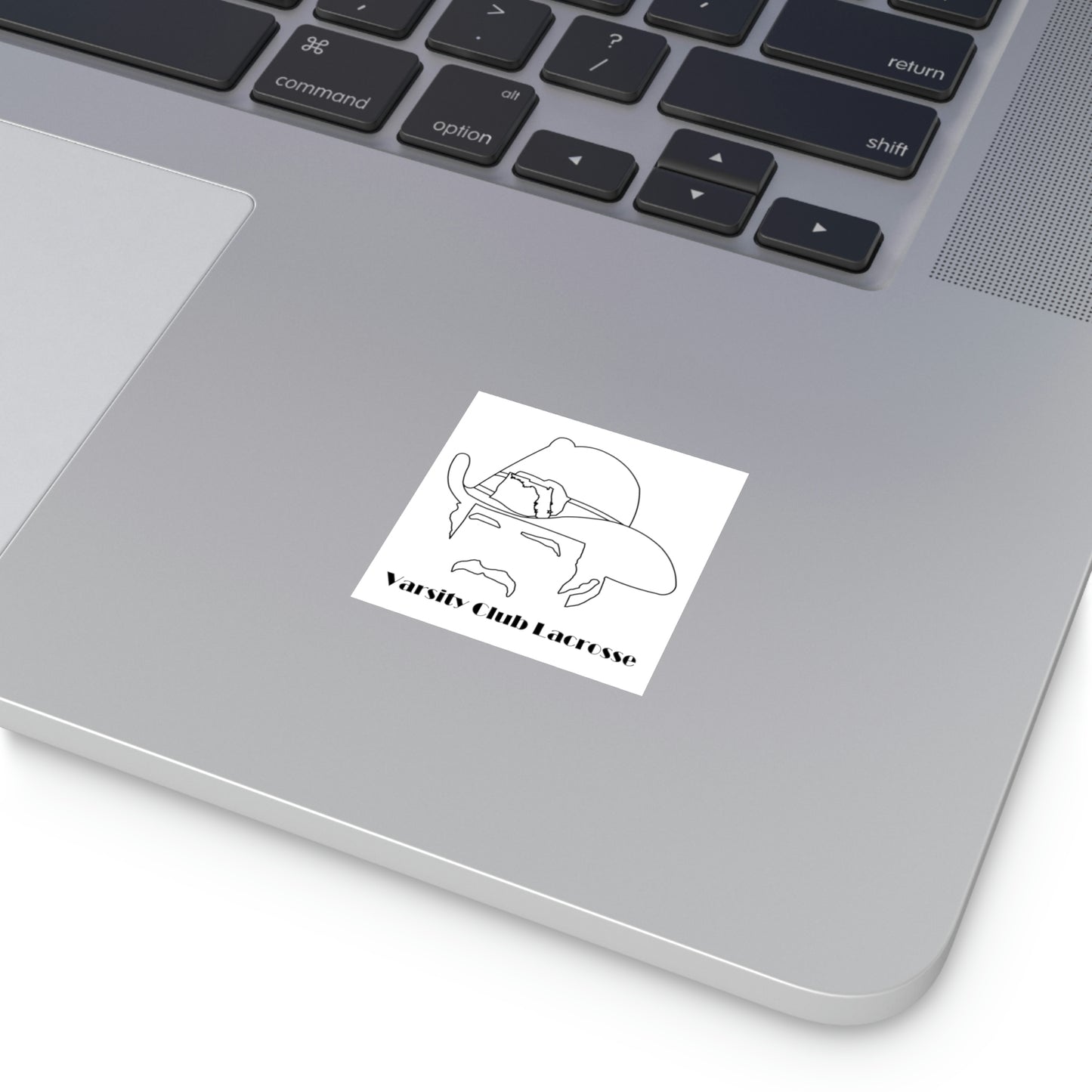 Varsity Club Lacrosse Square Stickers -  Indoor\Outdoor