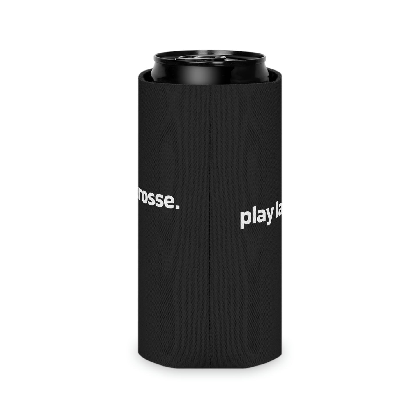 play lacrosse Can Cooler 3-pack