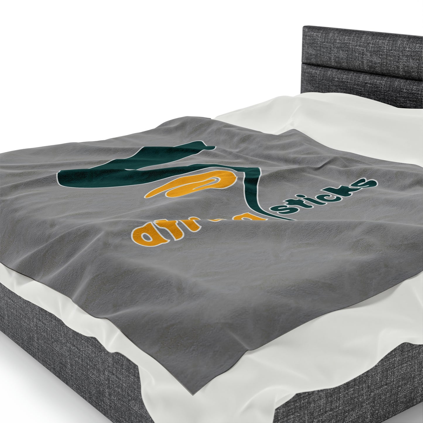 Africa Sticks Velveteen Plush Blanket