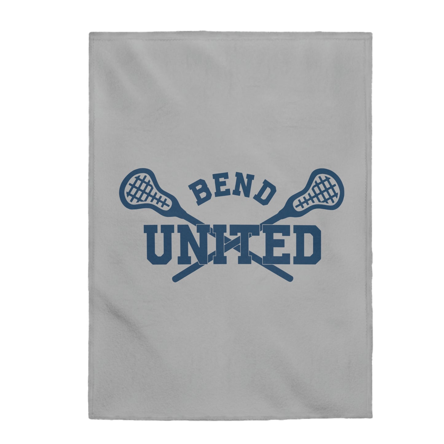 Bend United Lacrosse Velveteen Plush Blanket