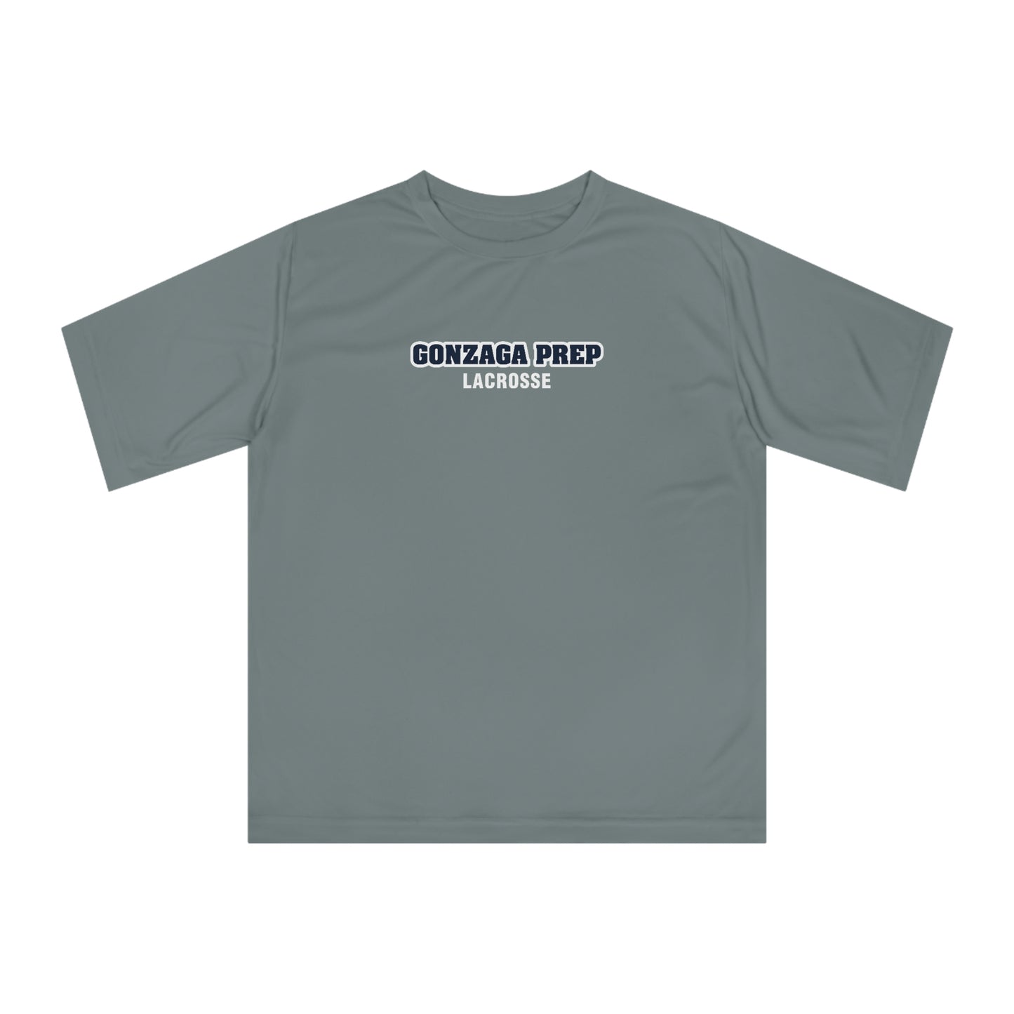 Adult Gonzaga Prep Lacrosse Team 365 Zone Performance T-shirt