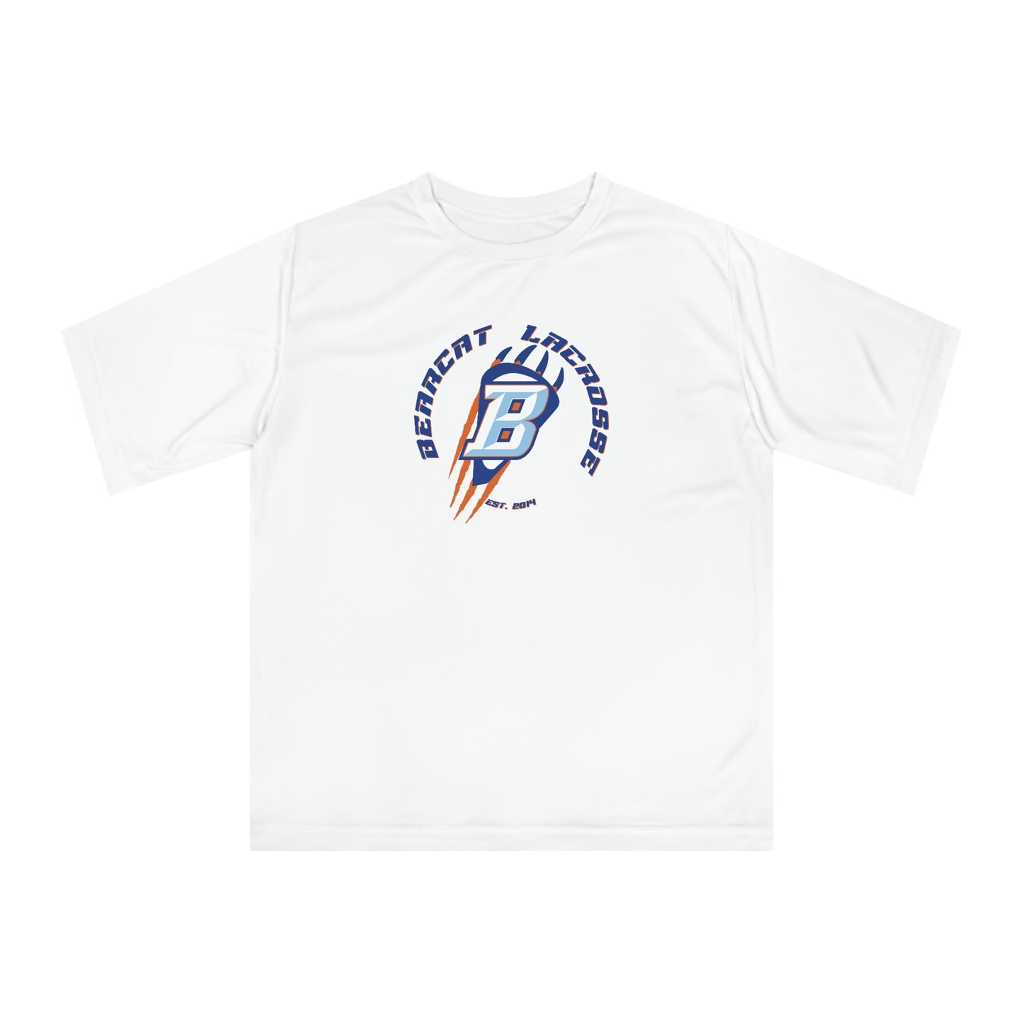 Adult Billings Bearcats Lacrosse Team 365 Zone Performance T-shirt