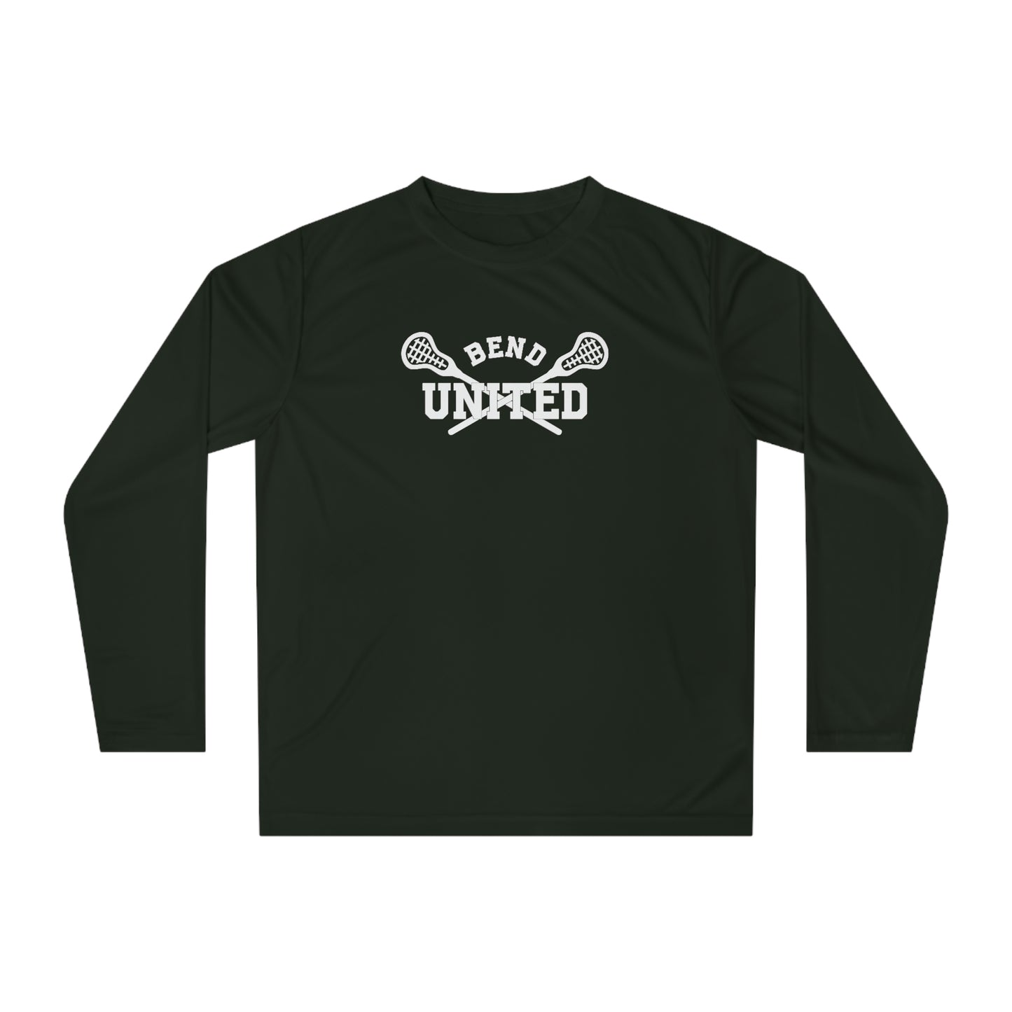 Adult Bend United Lacrosse 365 Performance Long Sleeve Shirt