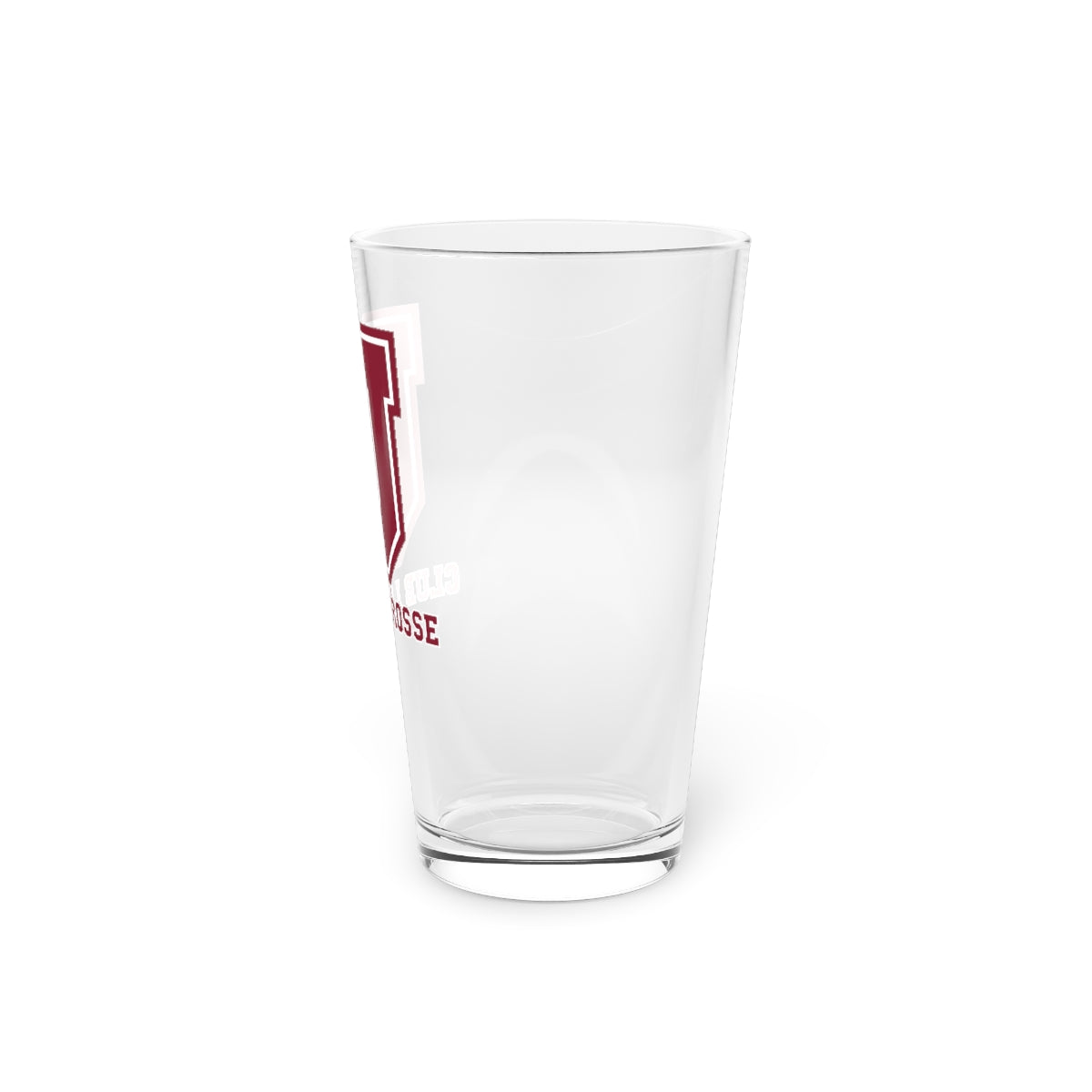 Union Club Lacrosse Pint Glass