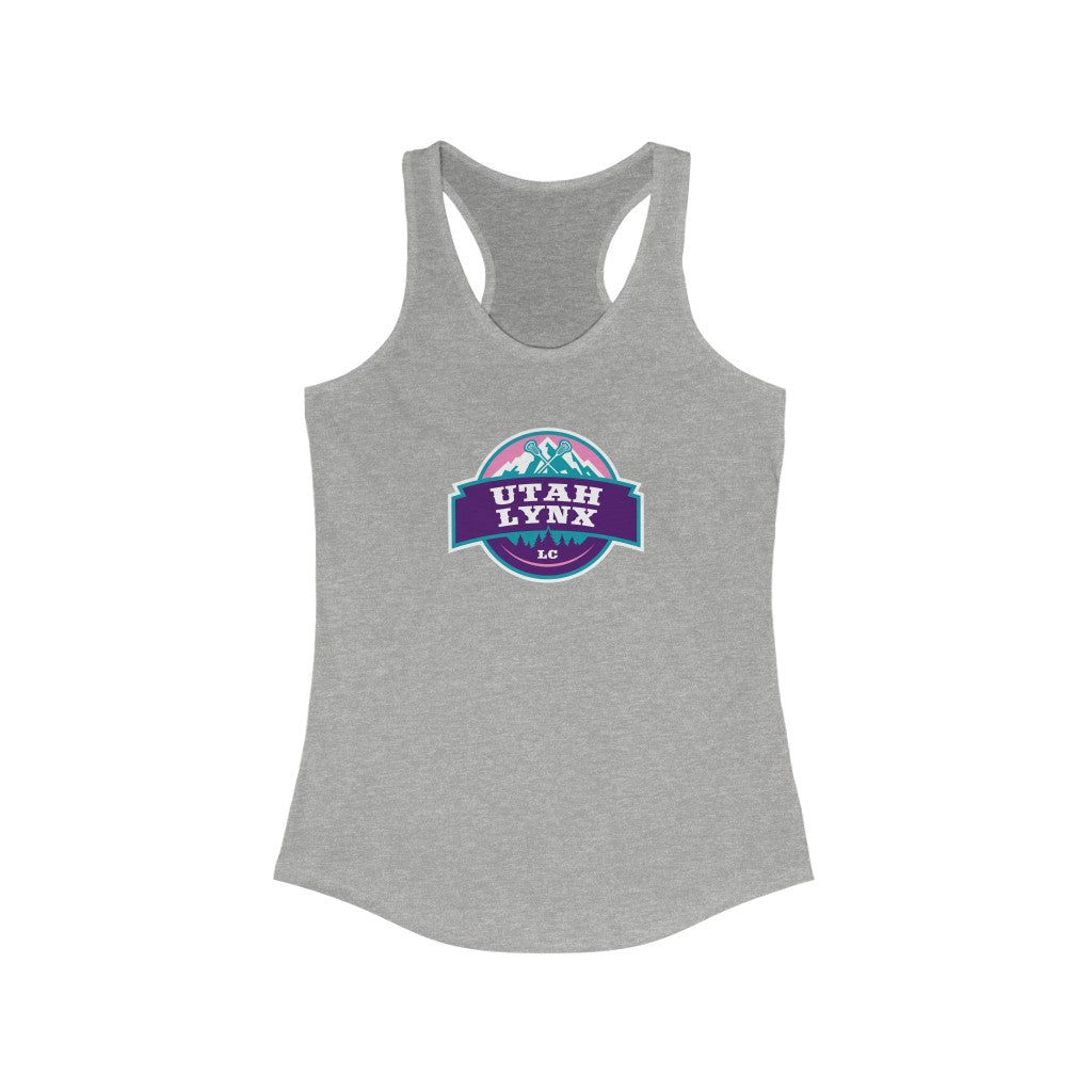 Women's Utah Lynx Next Level Racerback Tank