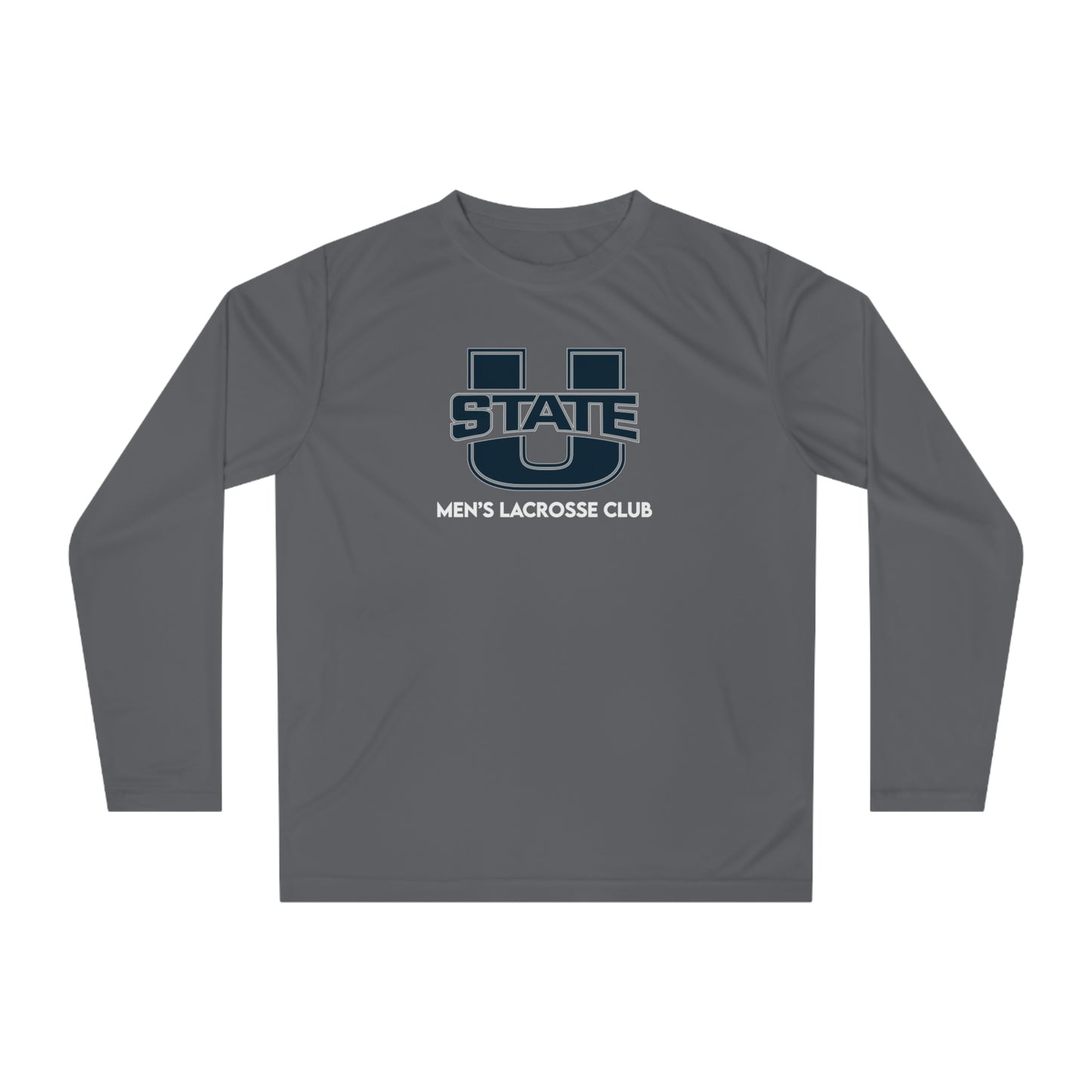 Adult USU Lacrosse Team 365 Performance Long Sleeve Shirt