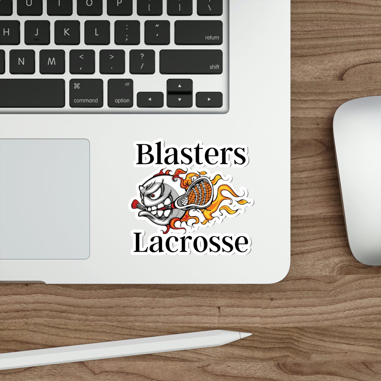 Blasters MS Lacrosse Die-Cut Stickers
