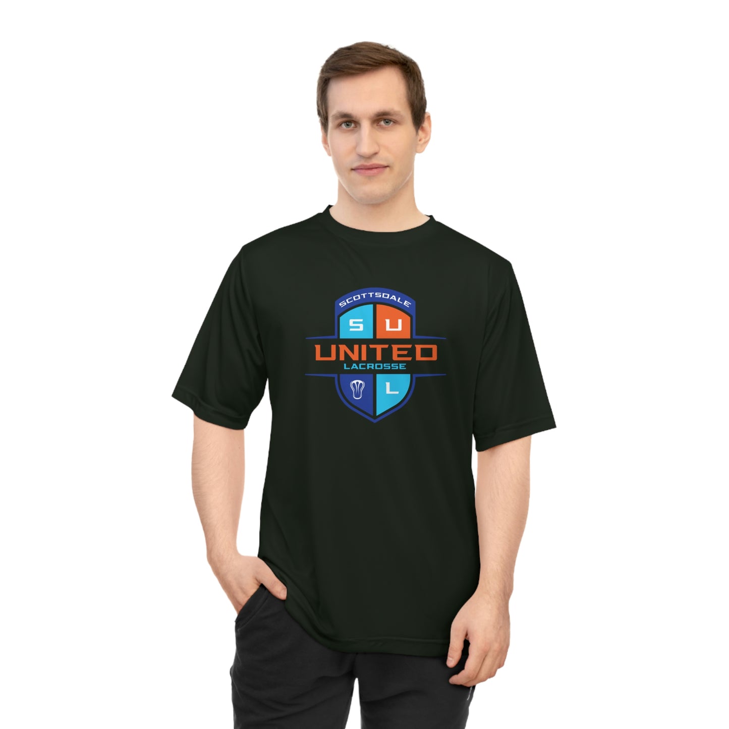 Adult United Lacrosse Club Team 365 Performance T-shirt