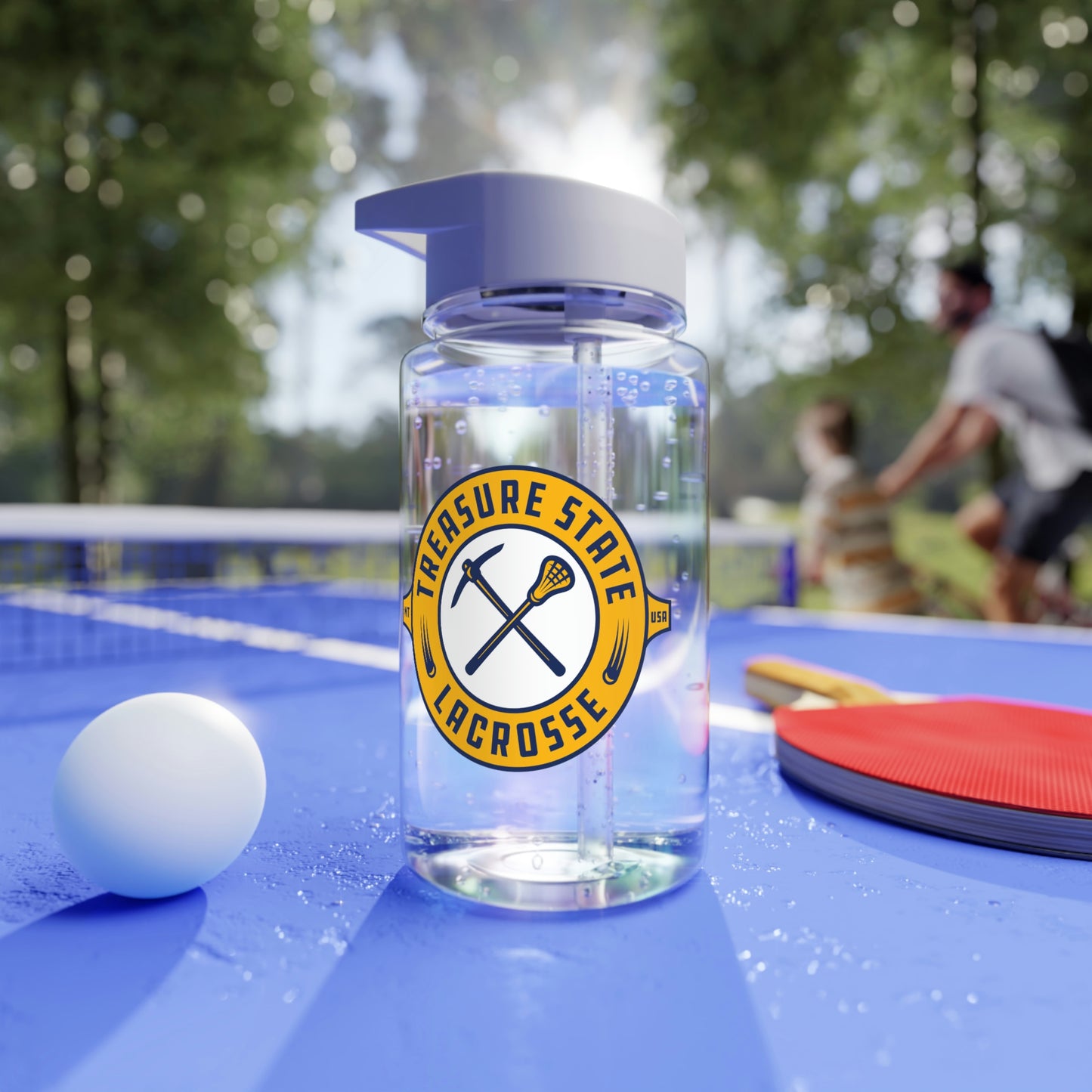 Treasure State Lacrosse Tritan Water Bottle