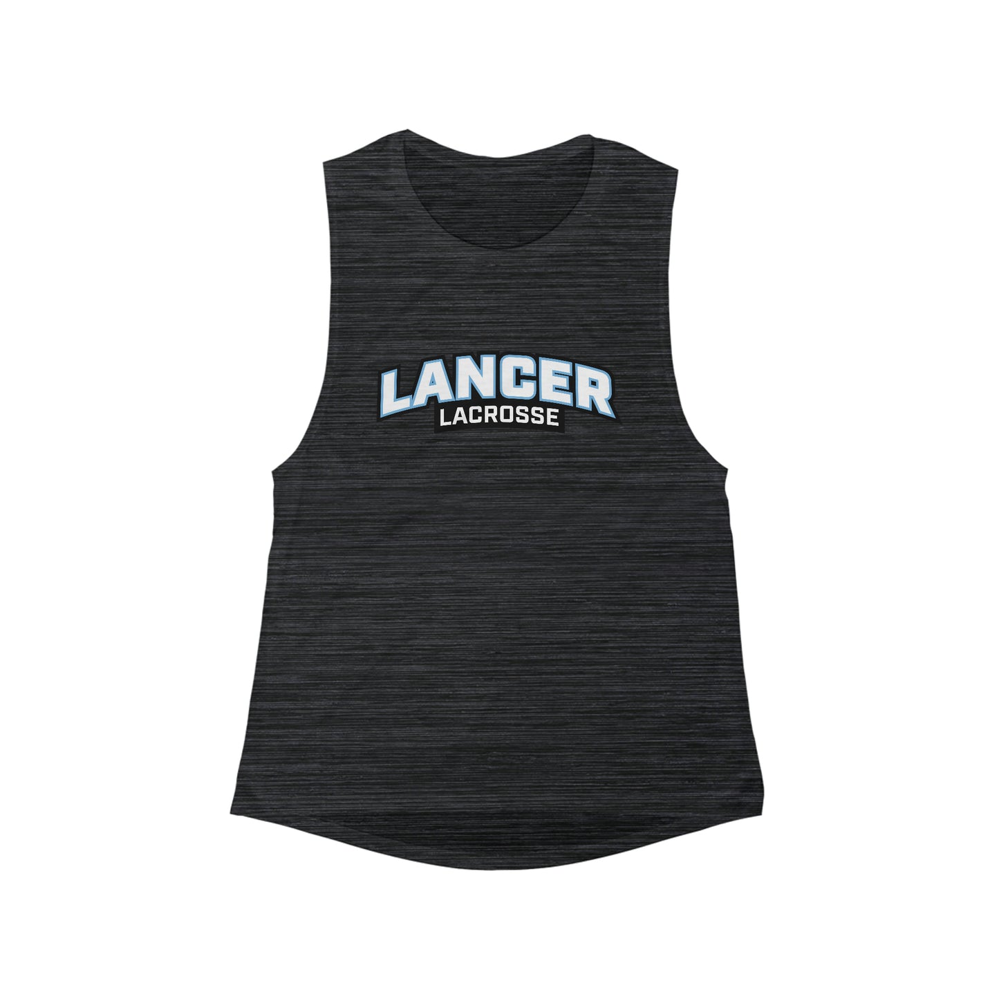 Women's Lancer Lacrosse Bella + Canvas Flowy Scoop Muscle Tank