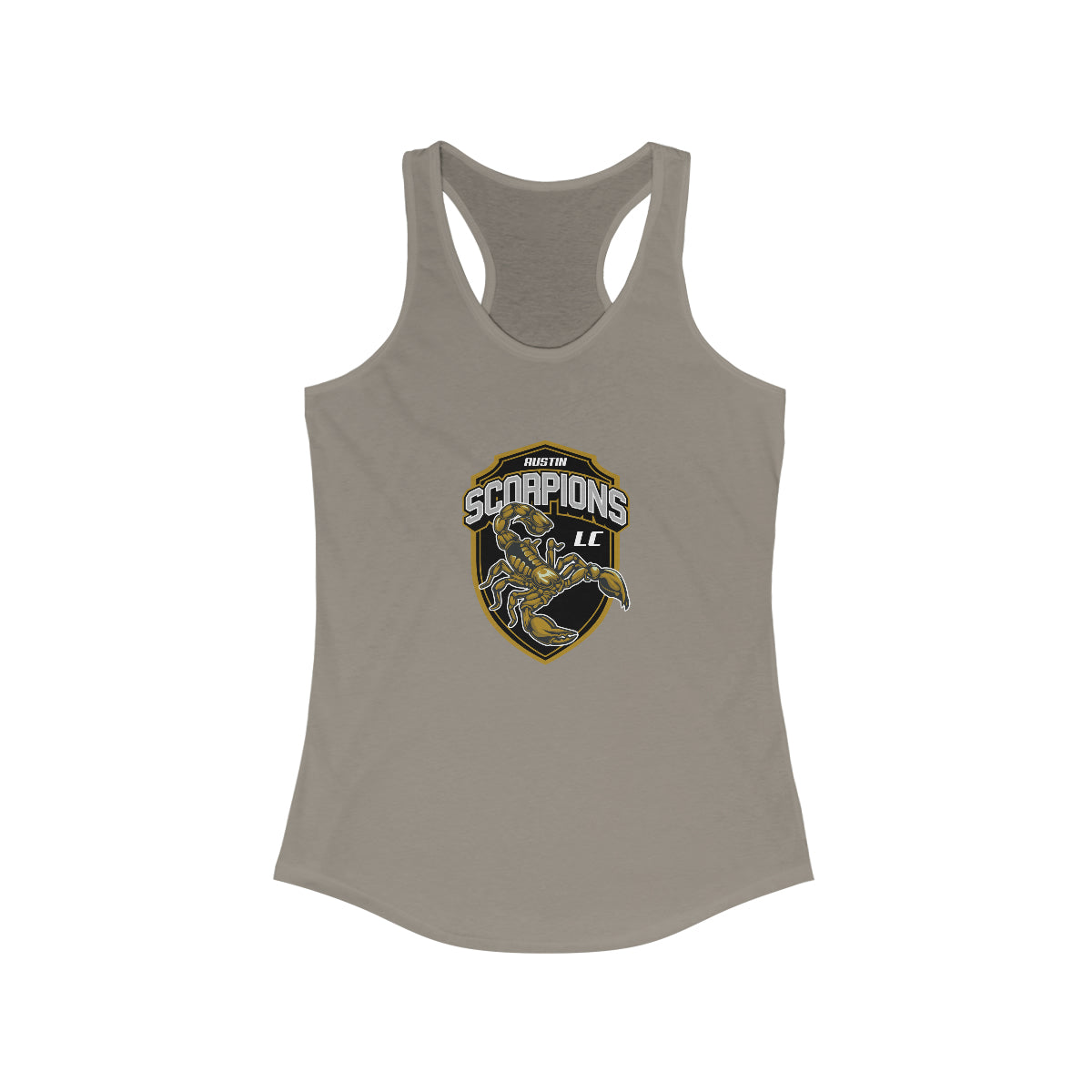 Women's Austin Scorpions Bella + Canvas Racerback Tank