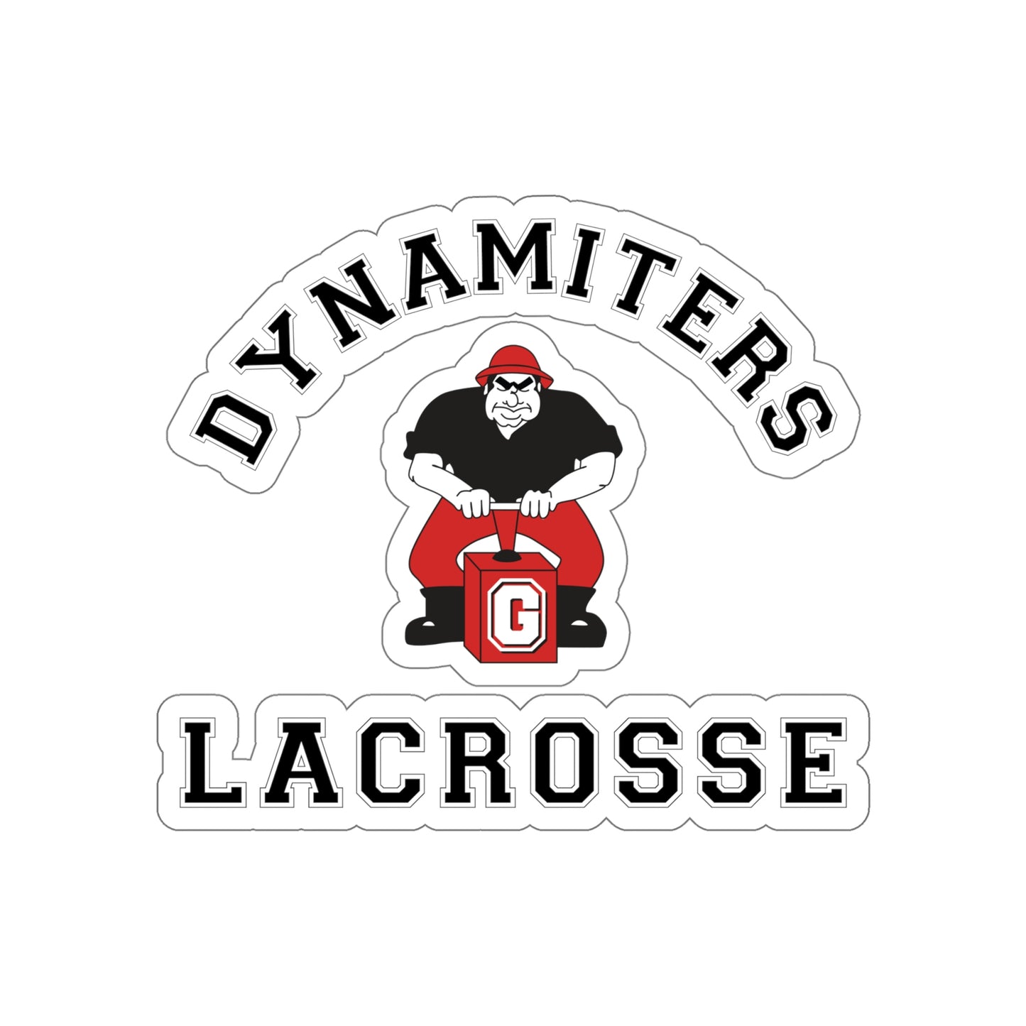 Glendale HS Lacrosse Die-Cut Stickers