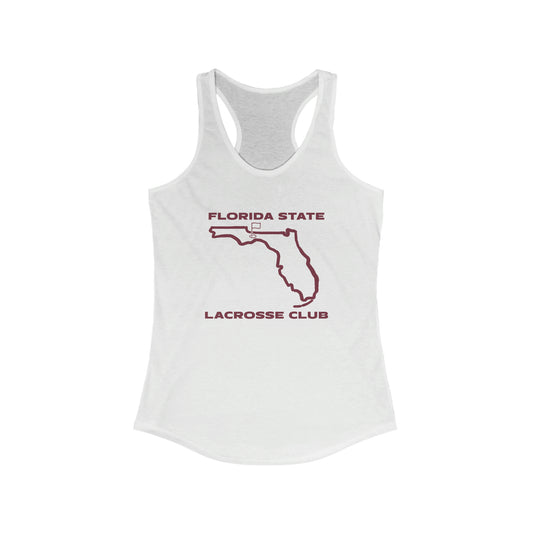 Women's FSU Lacrosse Next Level Racerback Tank