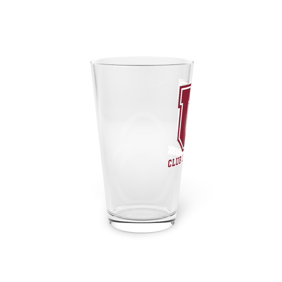 Union Club Lacrosse Pint Glass