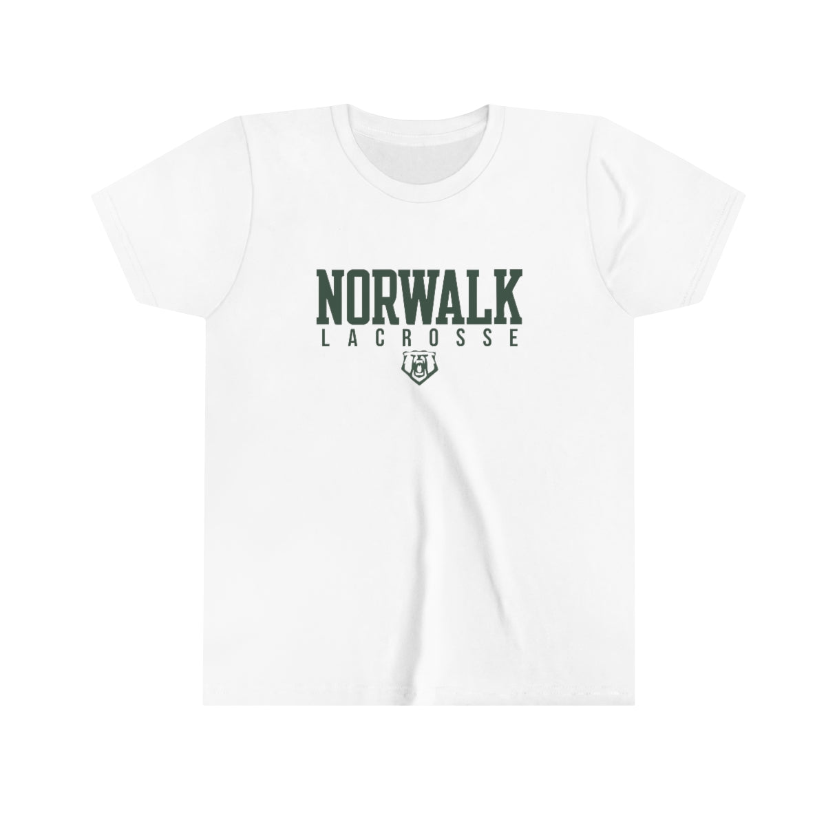 Youth Norwalk Lacrosse Bella + Canvas Short Sleeve Tee