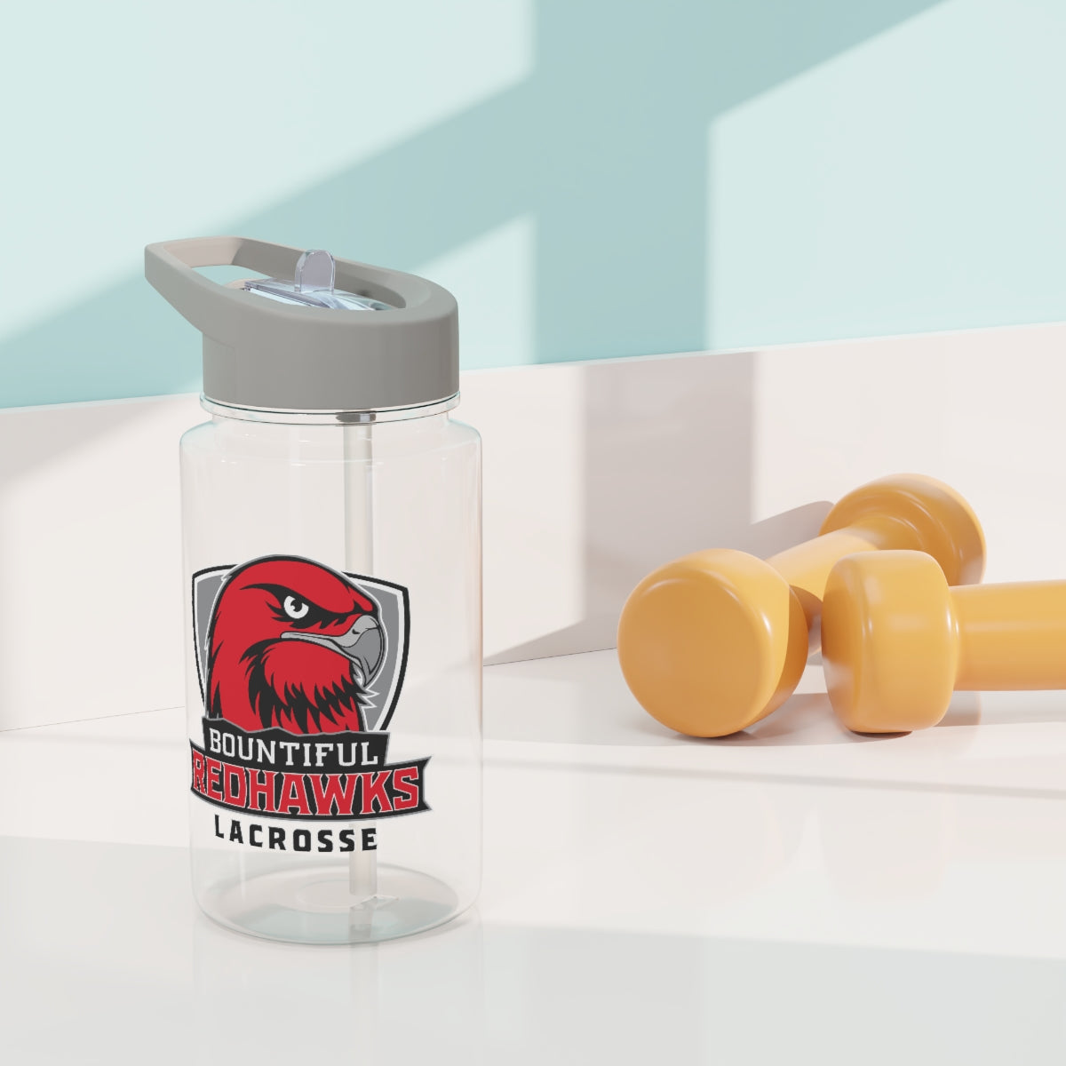 Bountiful Lacrosse Tritan Water Bottle