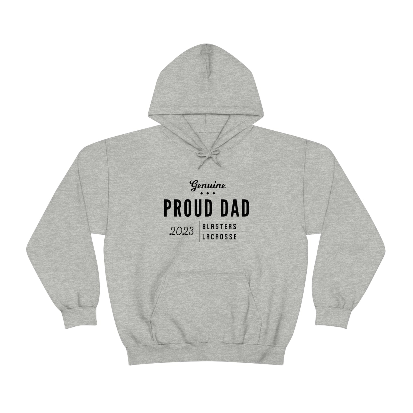 Adult Blasters MS Lacrosse Gildan Heavy Blend™ Hooded Sweatshirt - Dad
