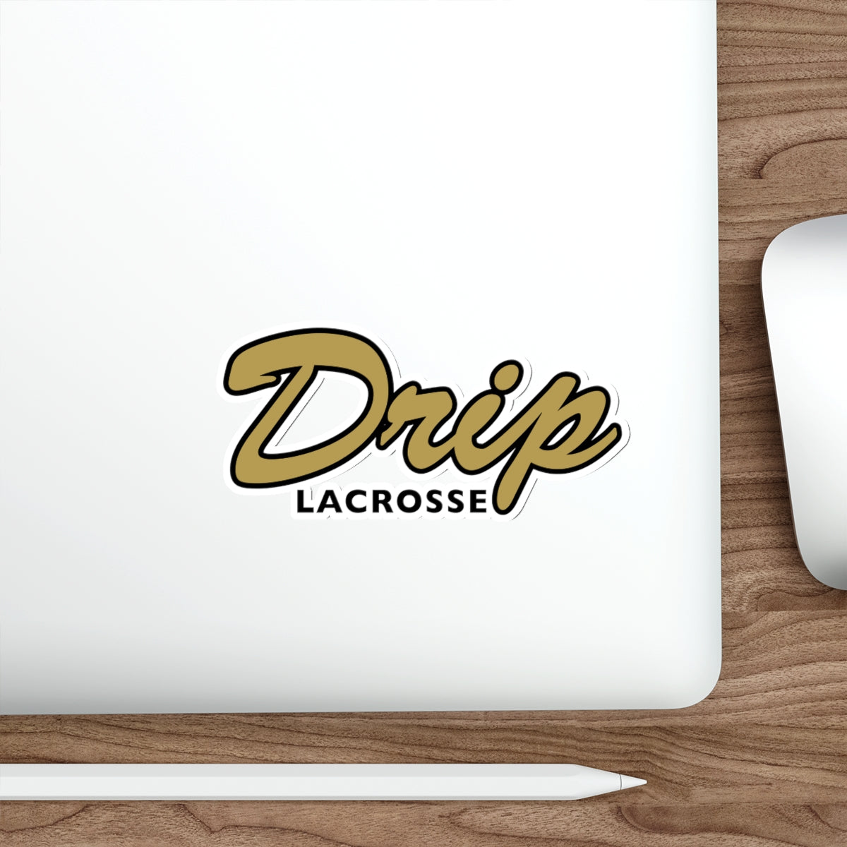 Drip Lacrosse Die-Cut Sticker