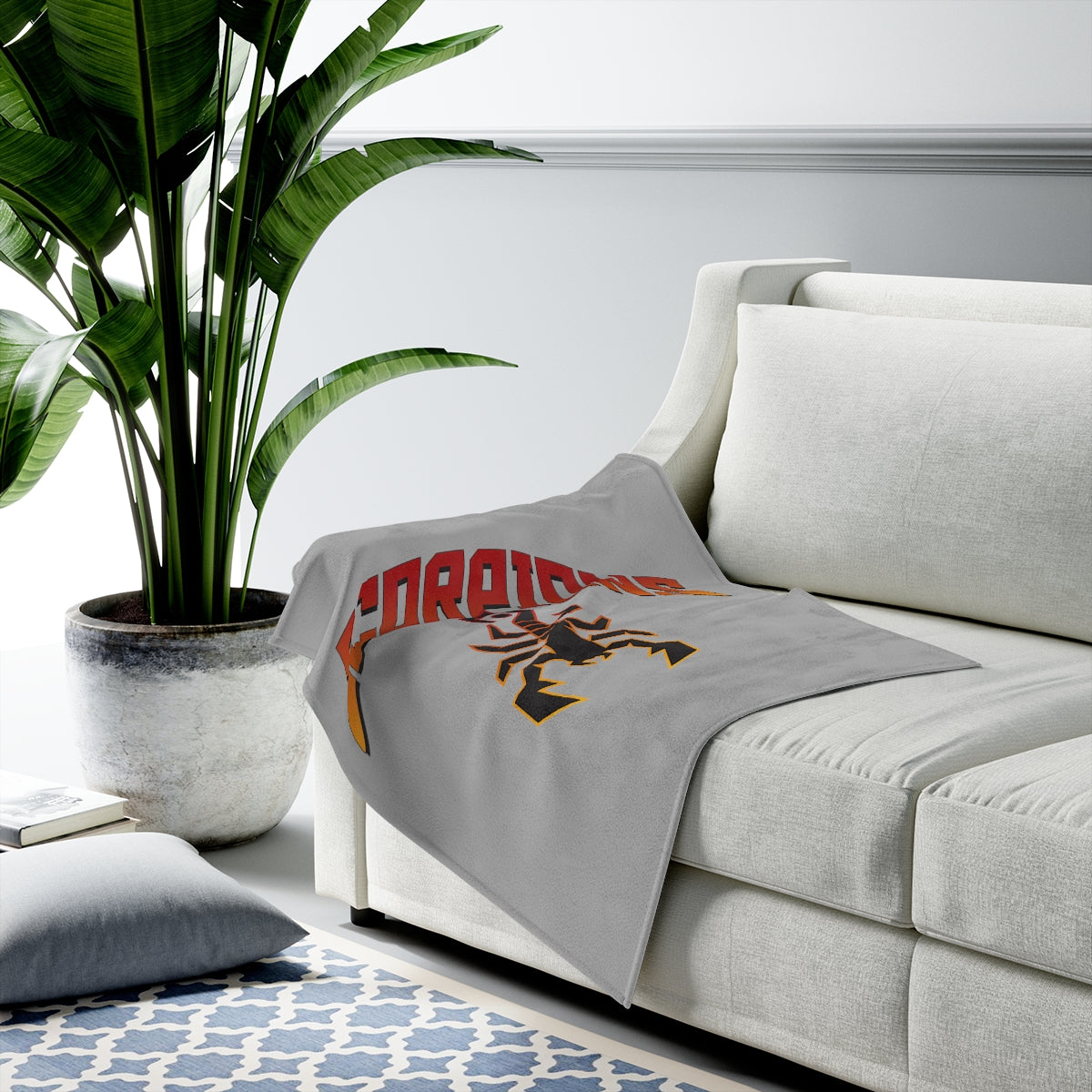 Scorpions LC Velveteen Plush Blanket