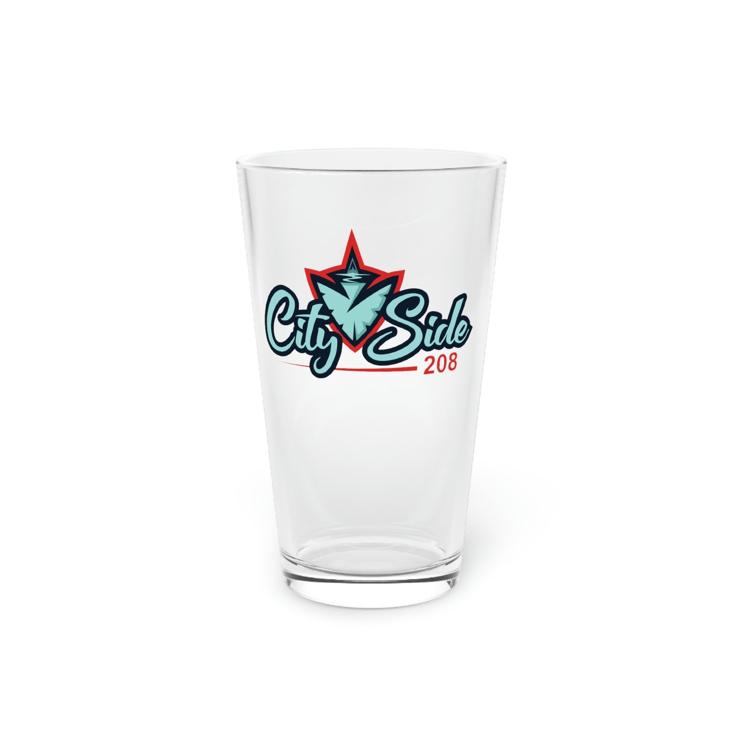 CitySide208 Lacrosse - Pint Glass