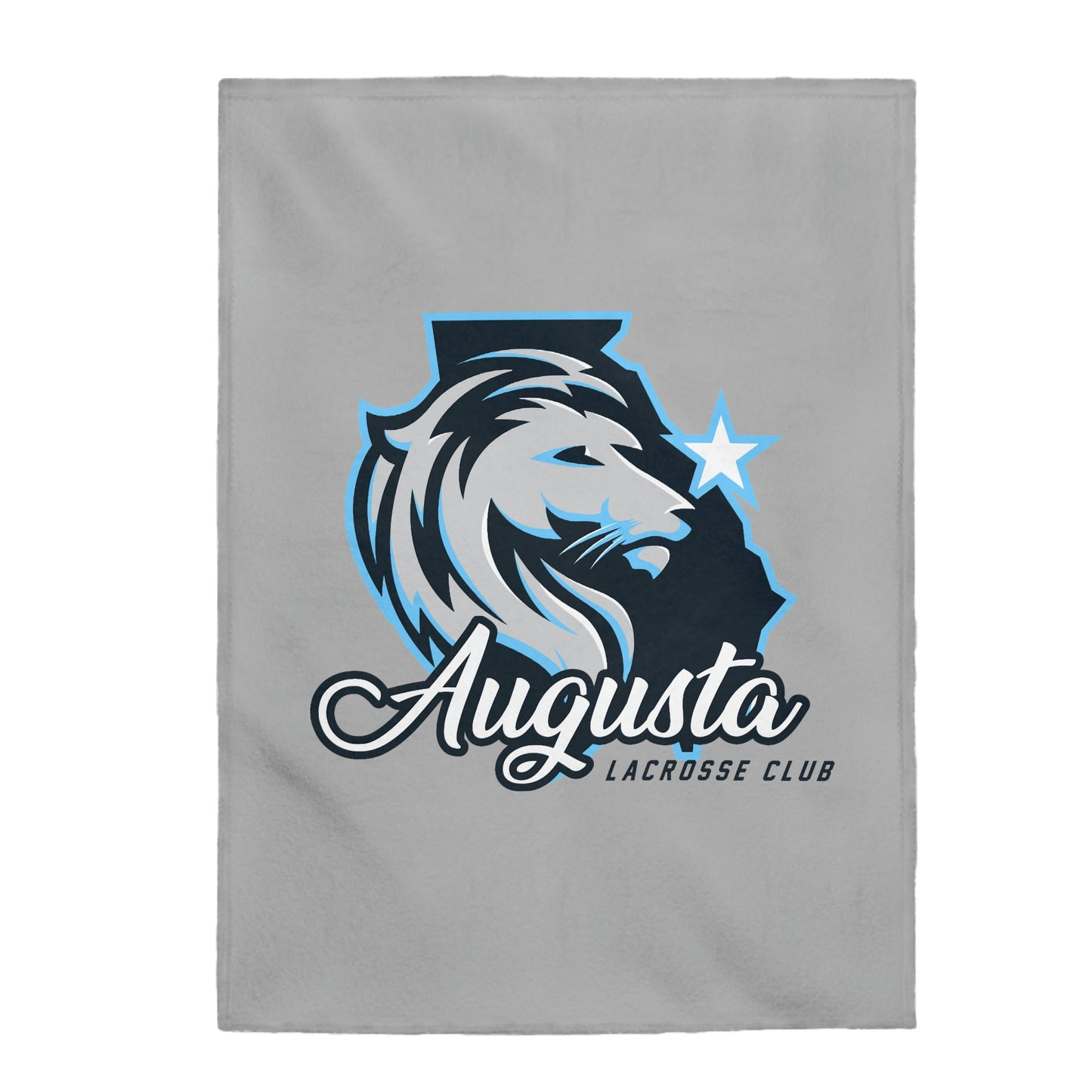 Augusta Lacrosse Velveteen Plush Blanket