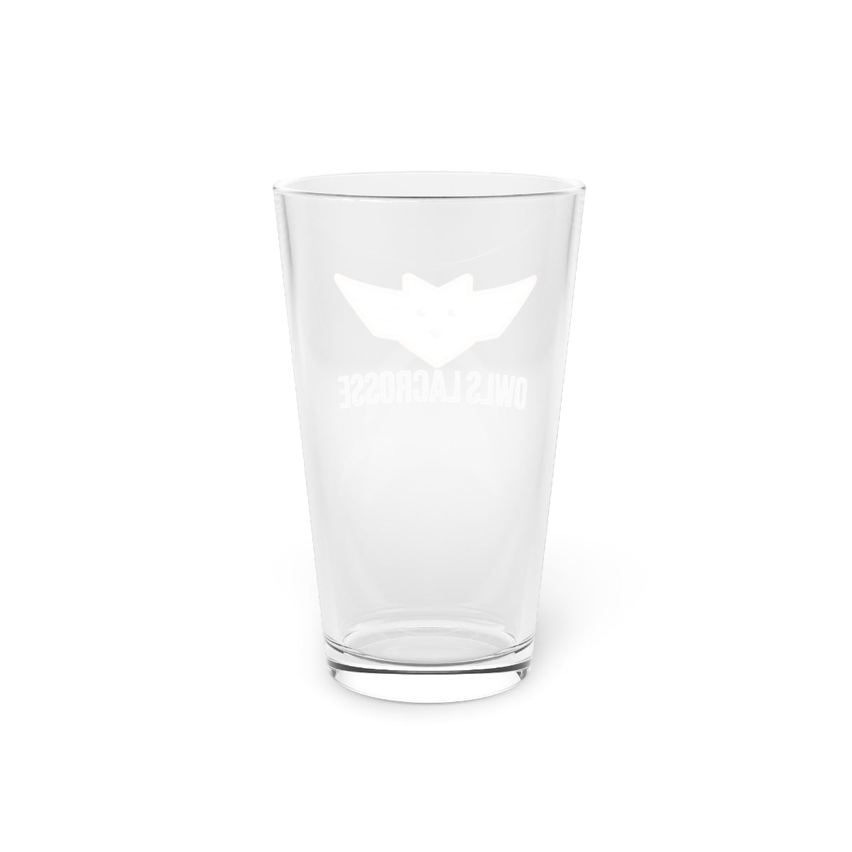 OWLS Lacrosse Pint Glass