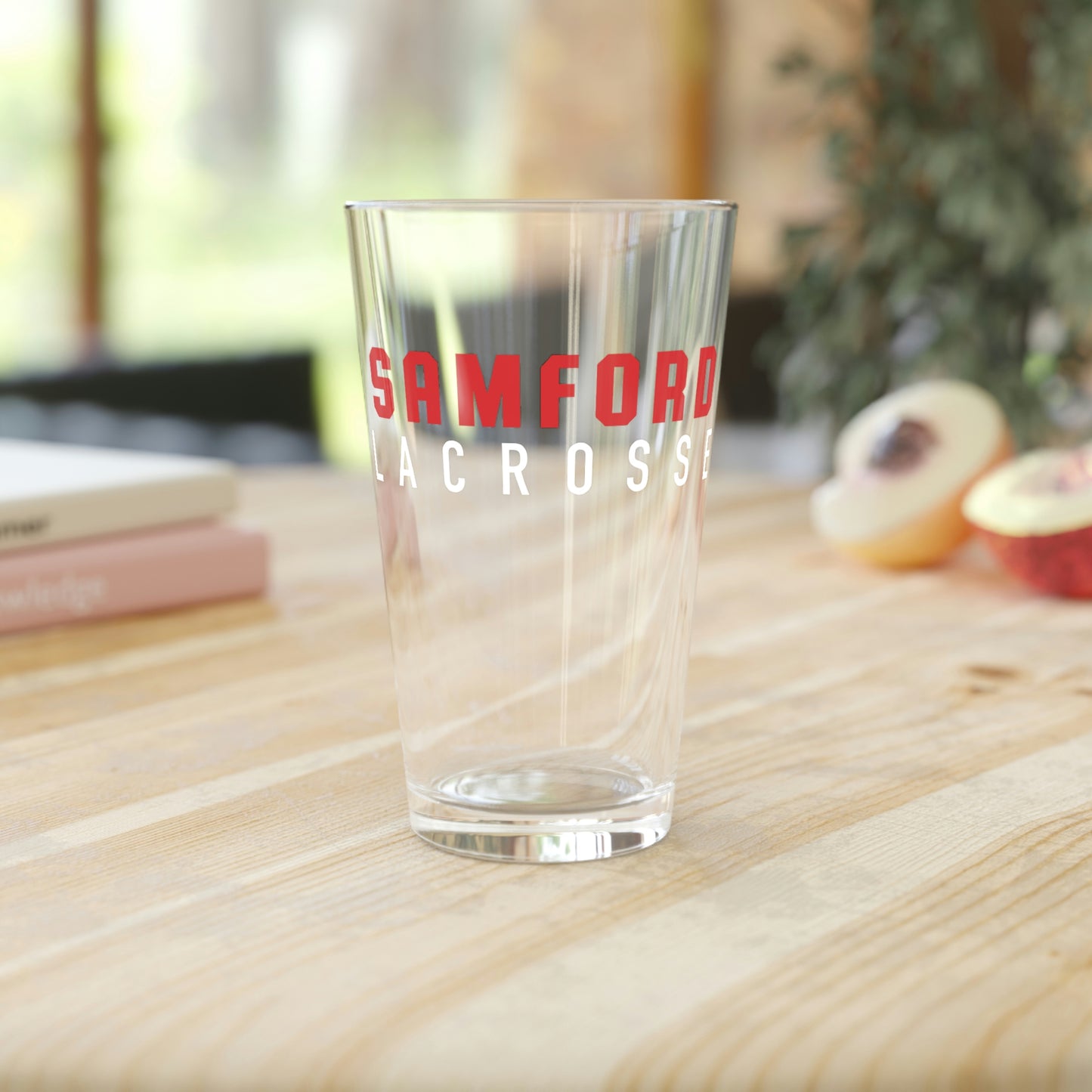 Samford Lacrosse Pint Glass - 16oz