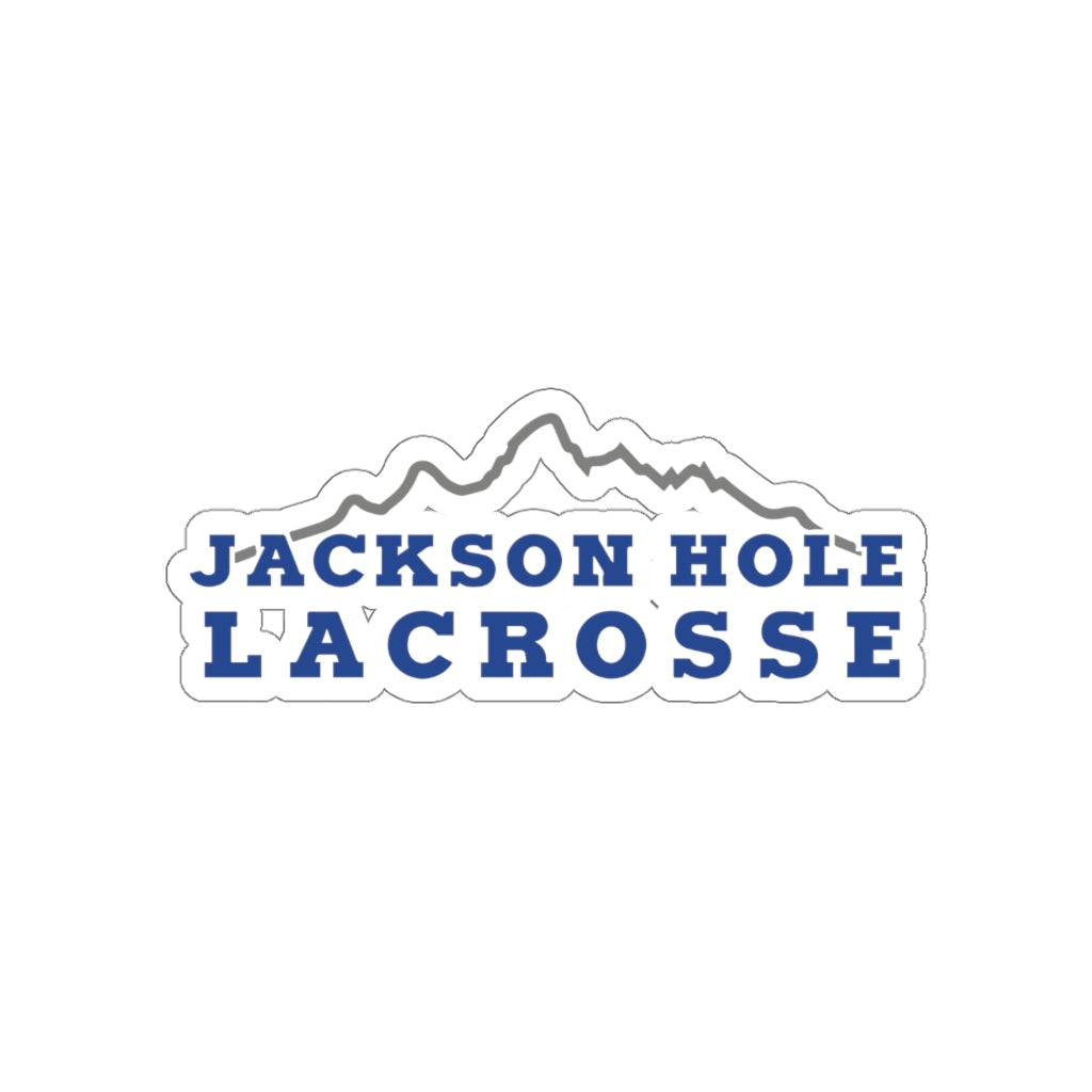 Jackson Hole Lacrosse Die-Cut Sticker