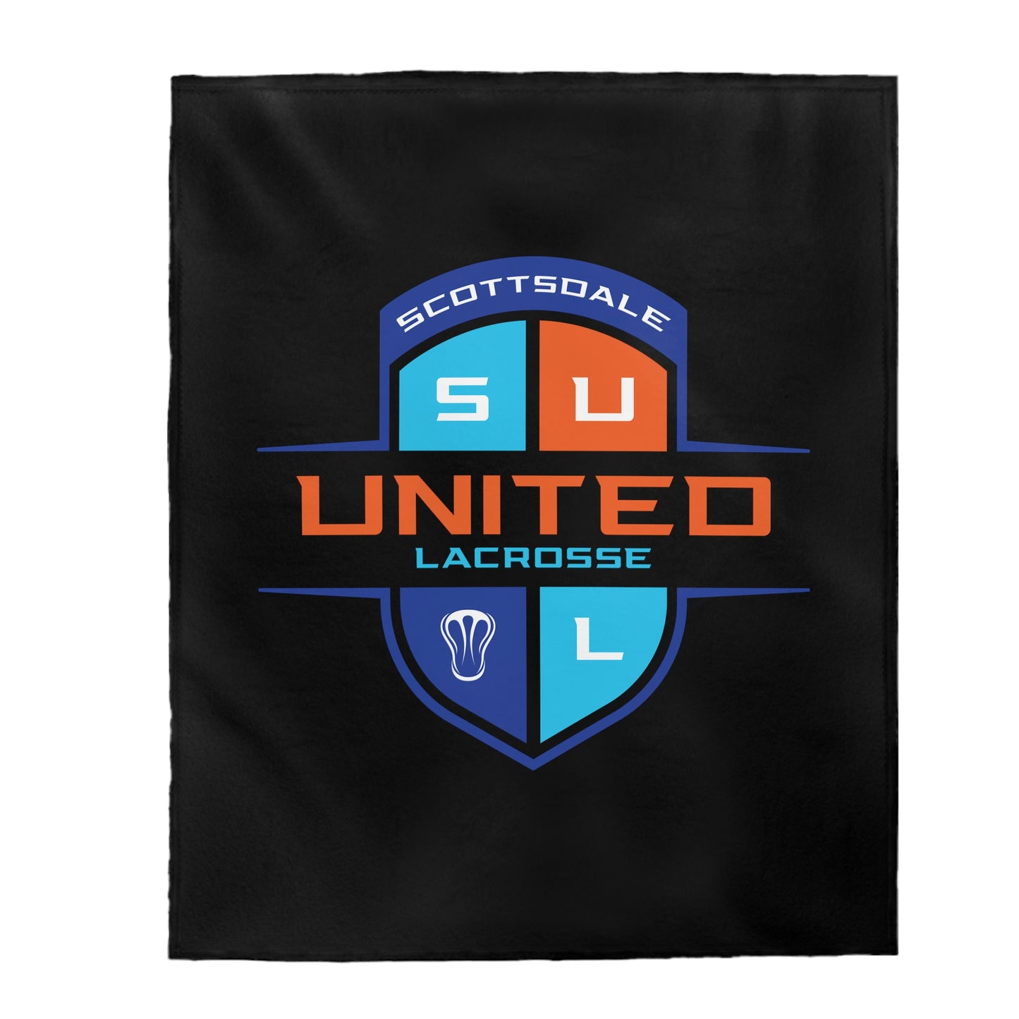 United Lacrosse Club Velveteen Plush Blanket