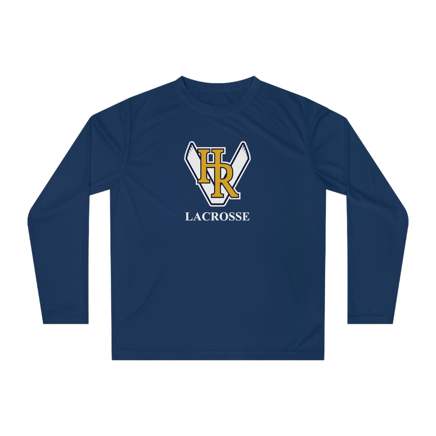 Adult HRV Lacrosse Team 365 Performance Long Sleeve Shirt