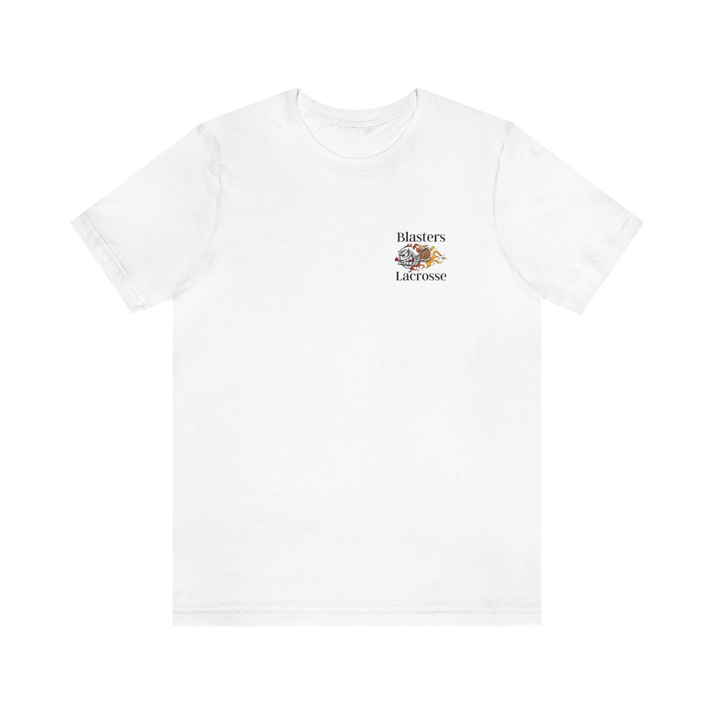 Adult Blasters MS Lacrosse Bella + Canvas Short Sleeve Cotton Tee