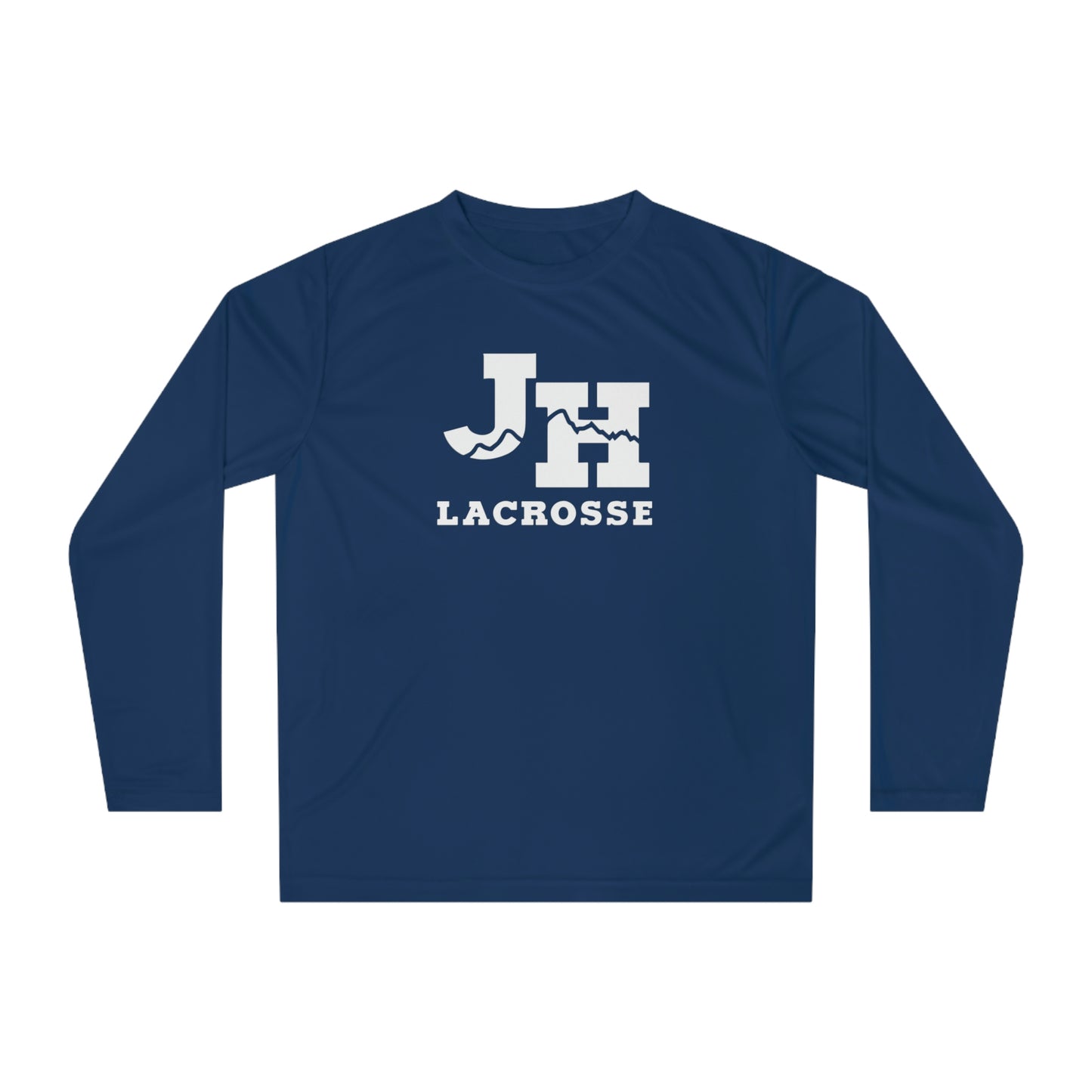 Adult Jackson Hole Lacrosse Team 365 Performance Long Sleeve Shirt