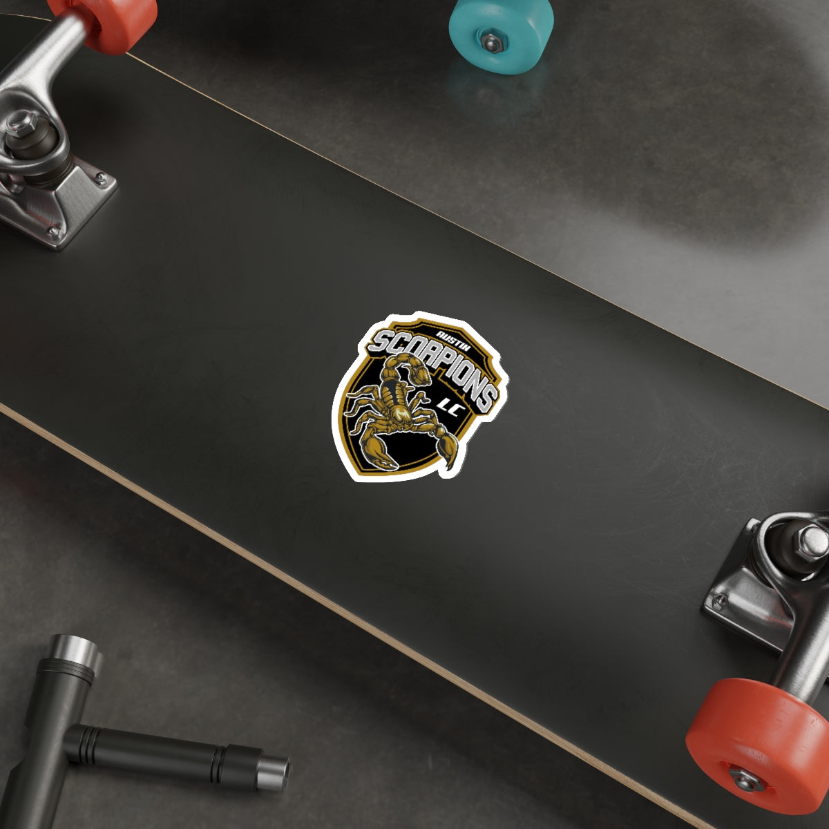 Austin Scorpions Die-Cut Stickers