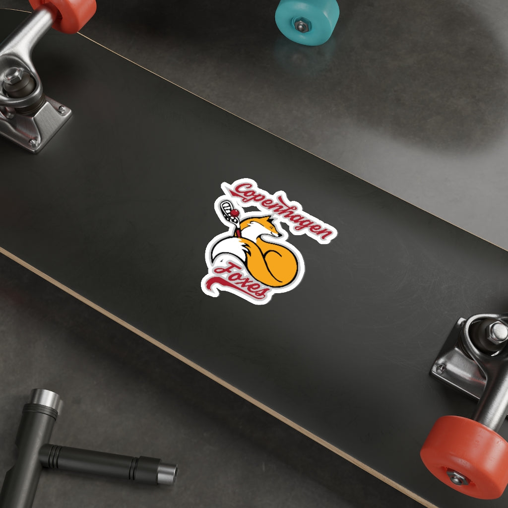 Copenhagen Foxes Die-Cut Stickers