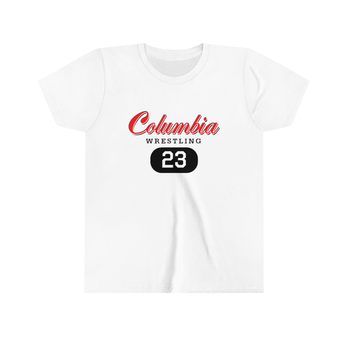 Youth CHS Wrestling Bella + Canvas Short Sleeve Tee