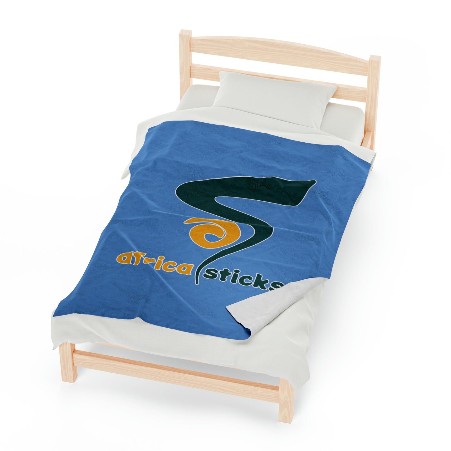Africa Sticks Velveteen Plush Blanket