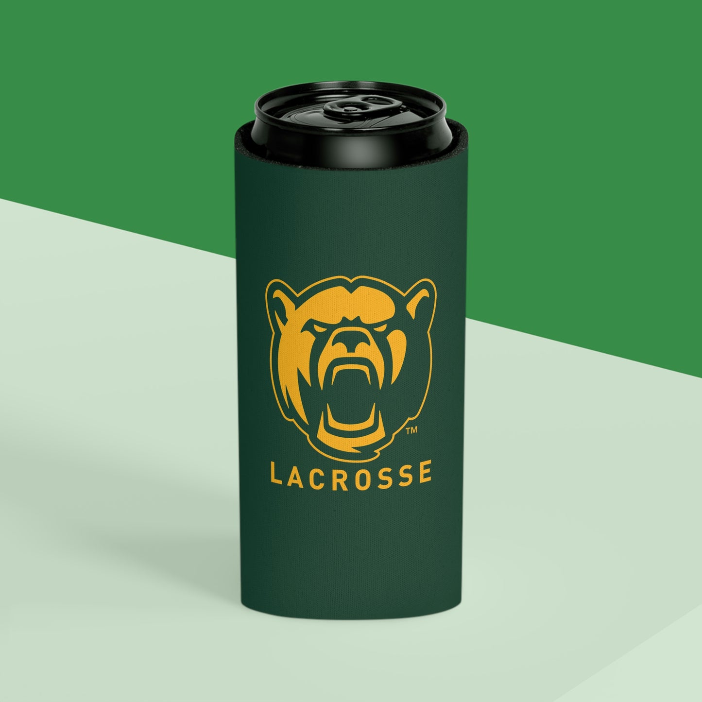 Baylor Lacrosse Can Cooler 3-pack