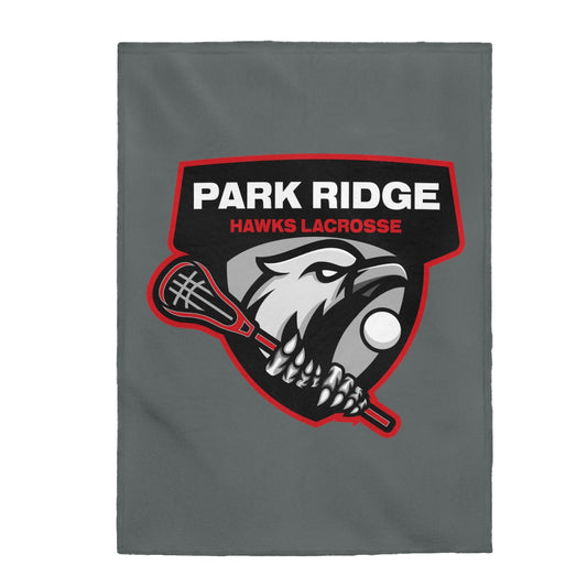 Park Ridge Lacrosse Velveteen Plush Blanket