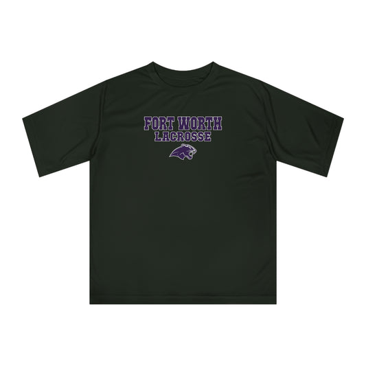 Adult Fort Worth Lacrosse Team 365 Zone Performance T-shirt