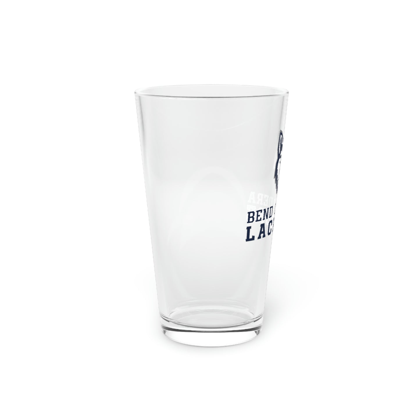 Bend Caldera Lacrosse - Pint Glass