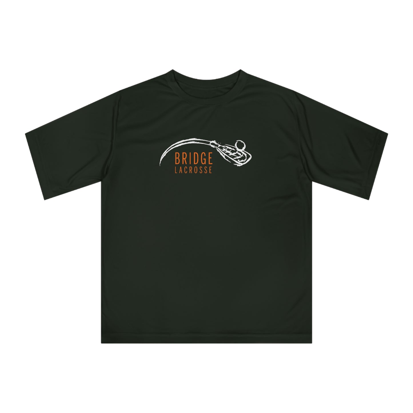 Adult Bridge Lacrosse Team 365 Zone Performance T-shirt